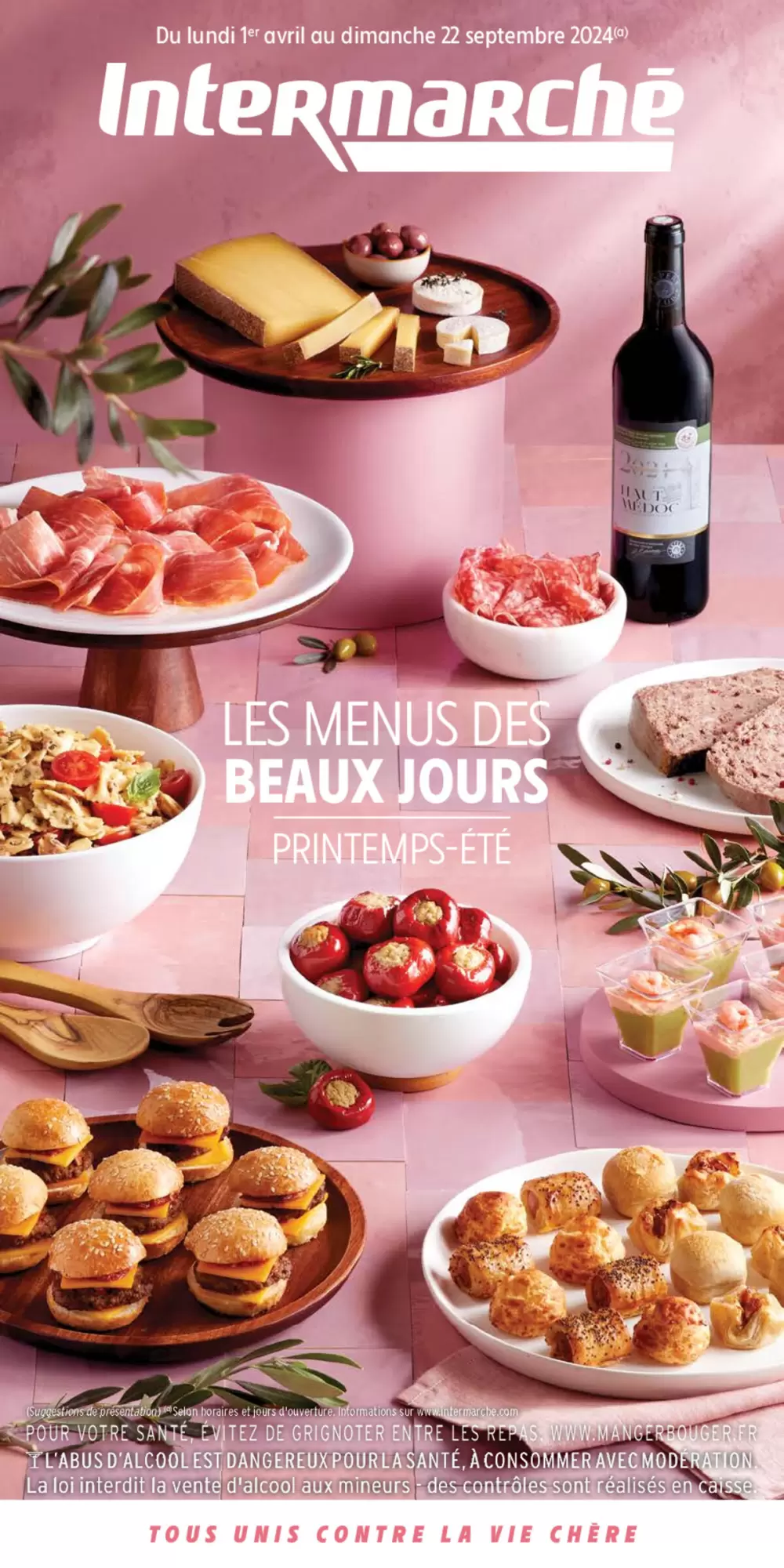 Catalogue Intermarché Du 1 Avril Au 22 Septembre 2024 (Les Menus Des Beaux Jours) 1 page