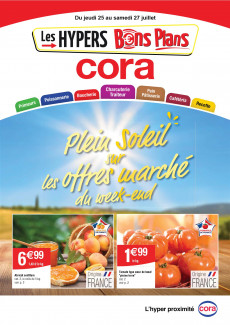 Catalogue Cora Du 25 Au 27 Juillet 2024
