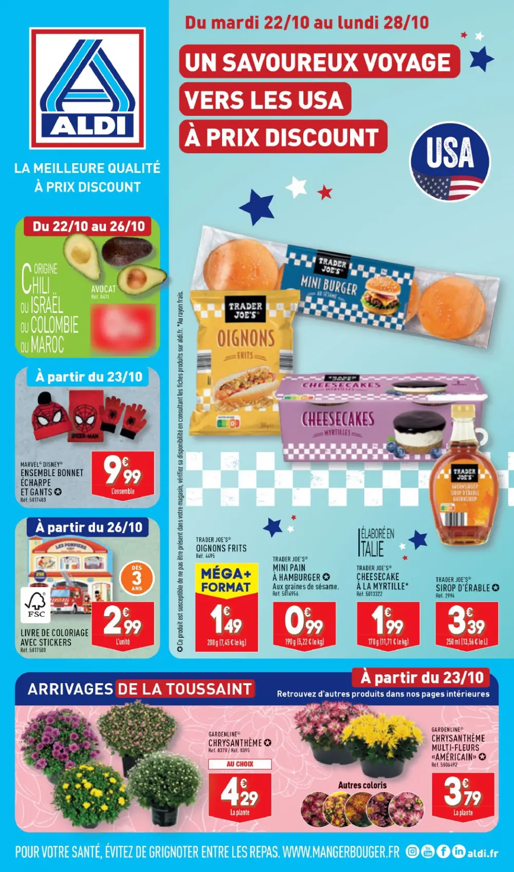 Catalogue Aldi Du 22 Au 28 Octobre 2024 1 page