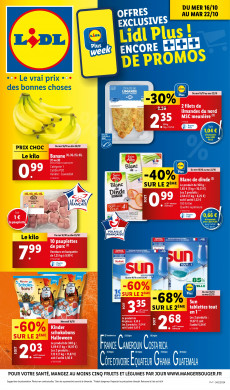 Catalogue Lidl Du 16 Au 22 Octobre 2024