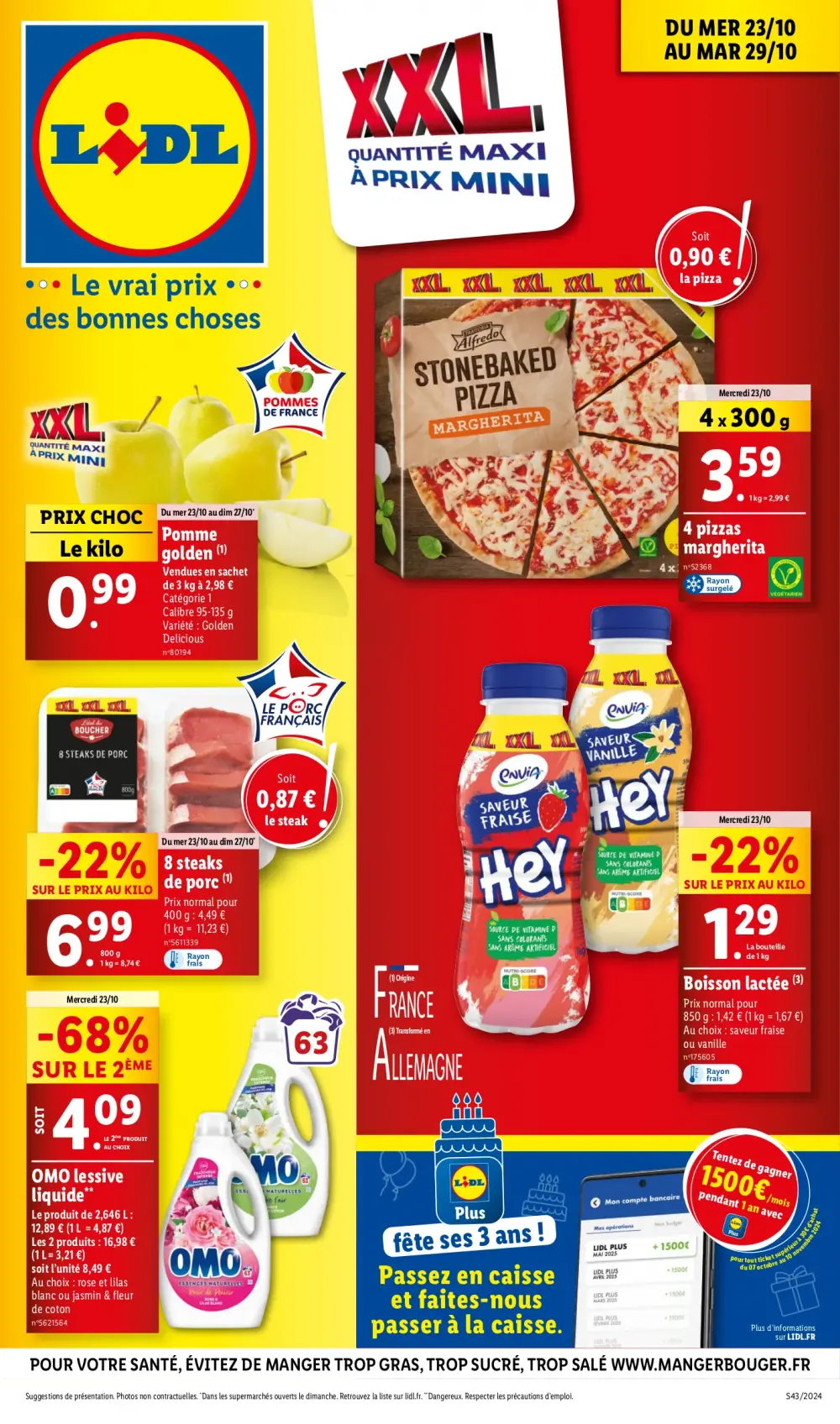 Catalogue Lidl Du 23 Au 29 Octobre 2024 1 page