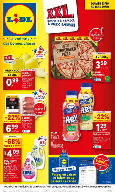 Catalogue Lidl Du 23 Au 29 Octobre 2024